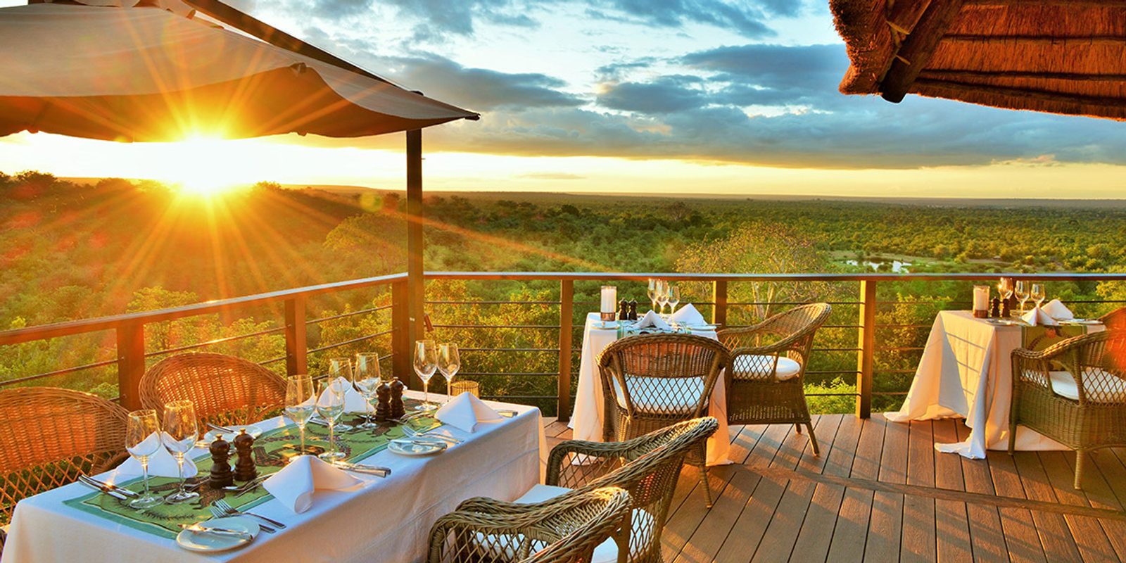 Lunch at Victoria Falls Safari Club was an incredible experience from the cuisine to the views.