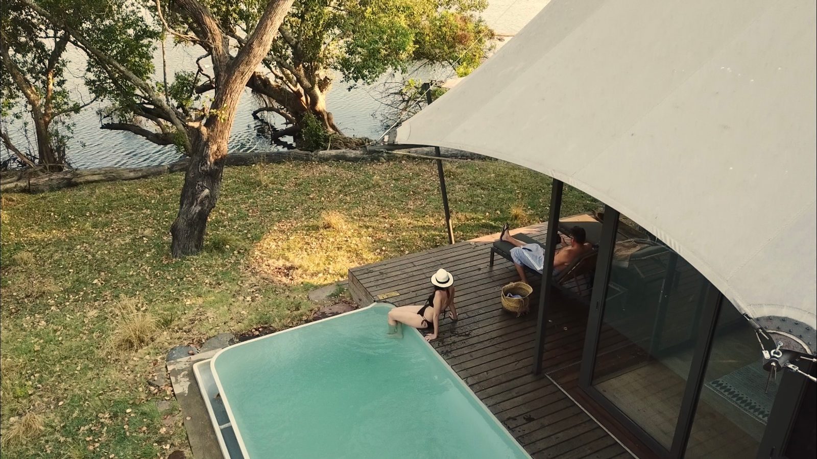 Our room had a private plunge pool and lounging deck, a few metres from the river’s edge, where I could have happily stayed for a month