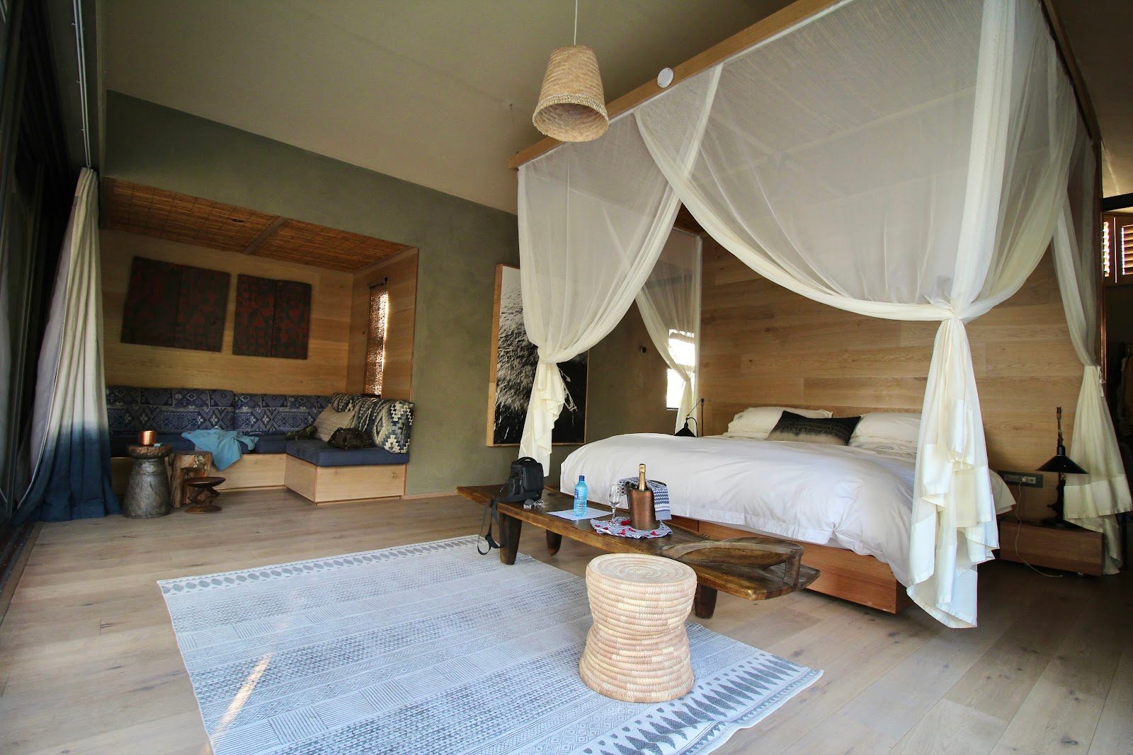 The luxury safari tents are so tastefully furnished and every detail has been carefully considered to ensure that guests want for nothing