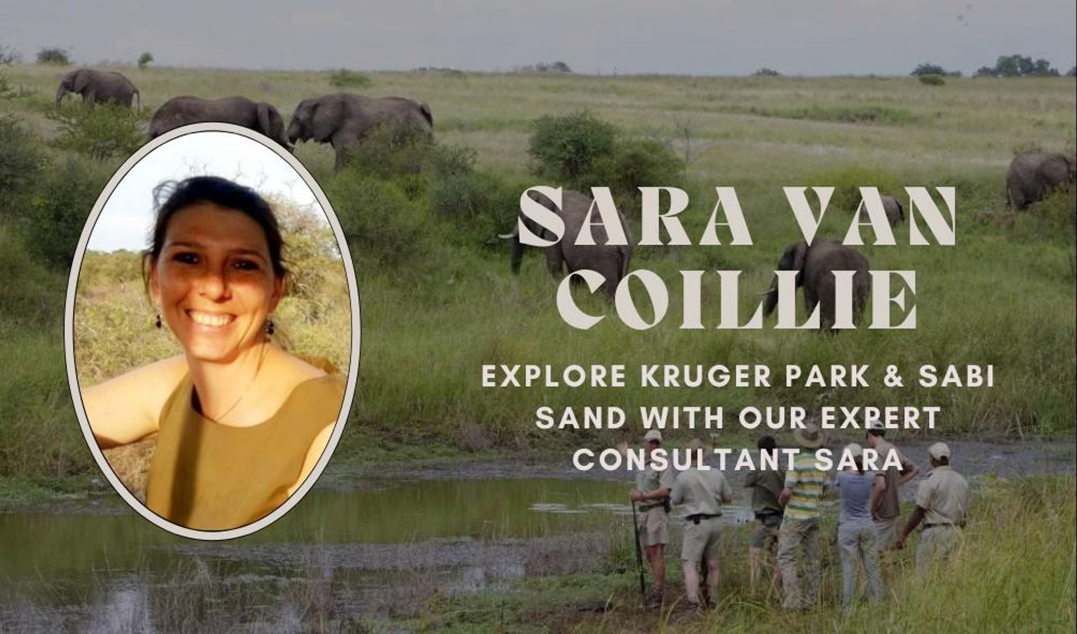 On Safari With One of Our Experts — Sara Van Coillie