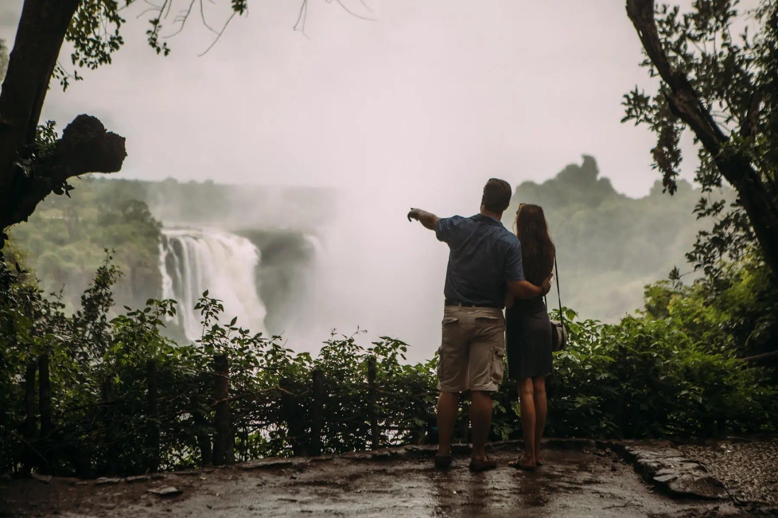 The Victoria Falls, or Mosi-oa-Tunya, are one of the Natural Wonders of the World.